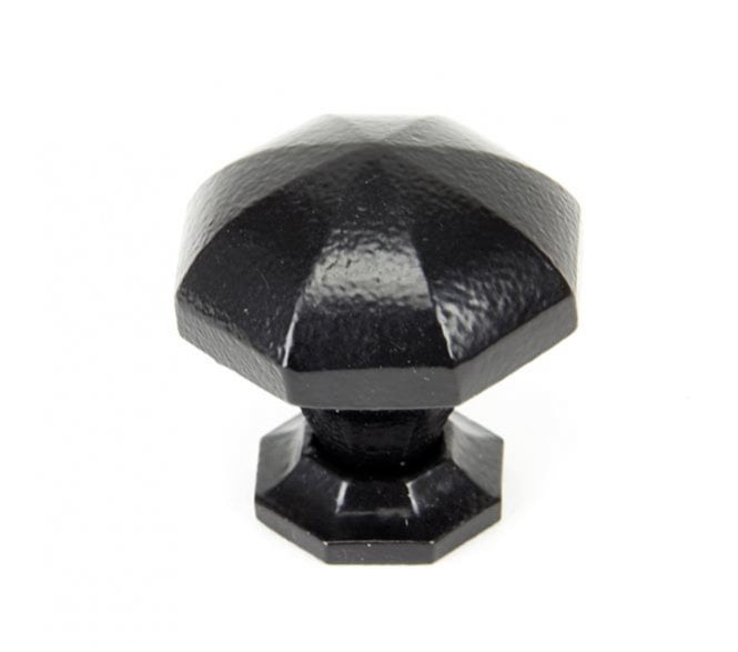 From The Anvil Octagonal Cabinet Knobs - Black