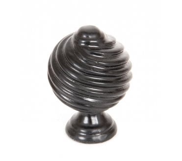From The Anvil 33376 Twist Cabinet Knob (30mm) - Black