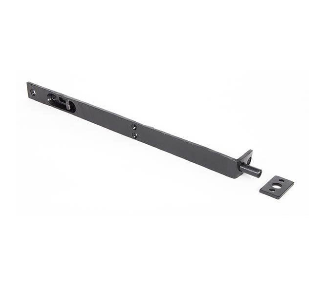 From The Anvil 33392 12 Flush/Slide Door Bolt - Black