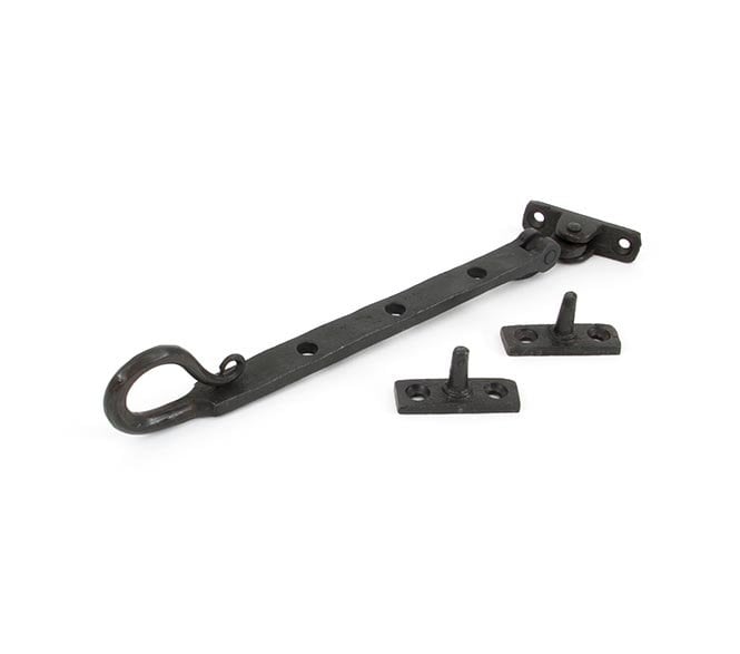 From The Anvil 33473 8 Shepherd's Crook Window Stay - Beeswax