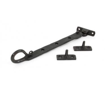 From The Anvil 33473 8 Shepherd's Crook Window Stay - Beeswax