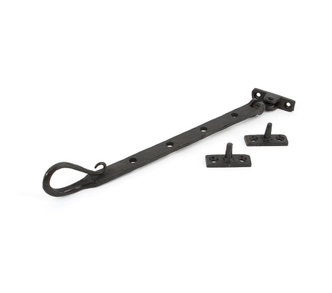 From The Anvil 33474 10 Shepherd's Crook Window Stay - Beeswax
