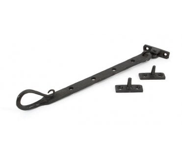 From The Anvil 33474 10 Shepherd's Crook Window Stay - Beeswax