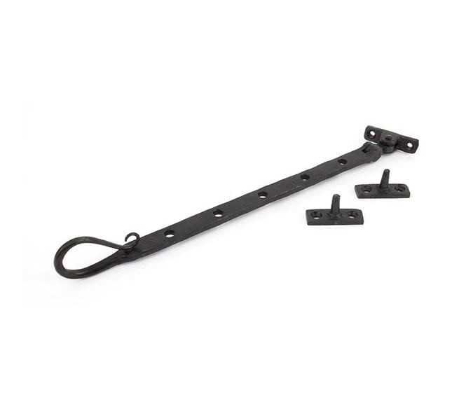 From The Anvil 33475 12 Shepherd's Crook Window Stay - Beeswax