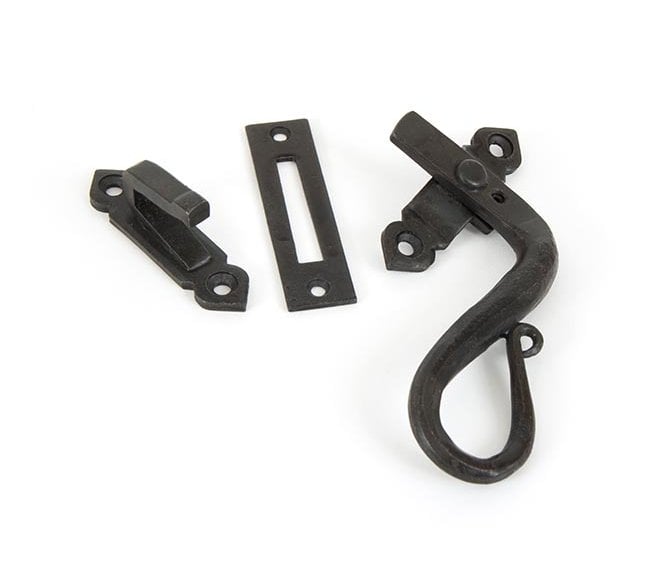 From The Anvil 33477 Shepherd's Crook Locking Fastener (Right Hand) - Beeswax
