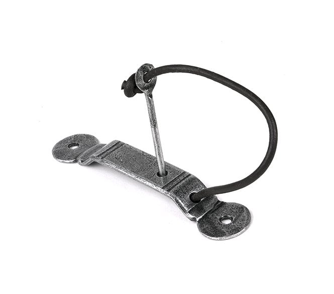From The Anvil 33483 Locking Screw-On Staple Penny End - Pewter