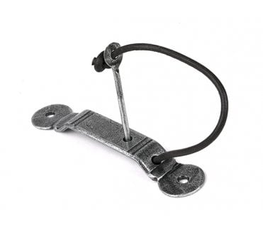From The Anvil 33483 Locking Screw-On Staple Penny End - Pewter