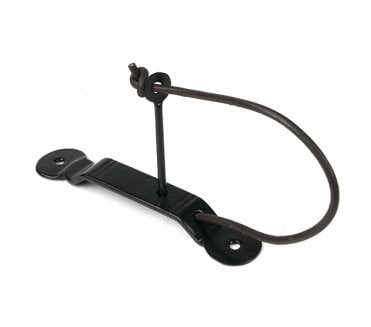 From The Anvil 33487 Locking Penny End Screw-On Staple - Black