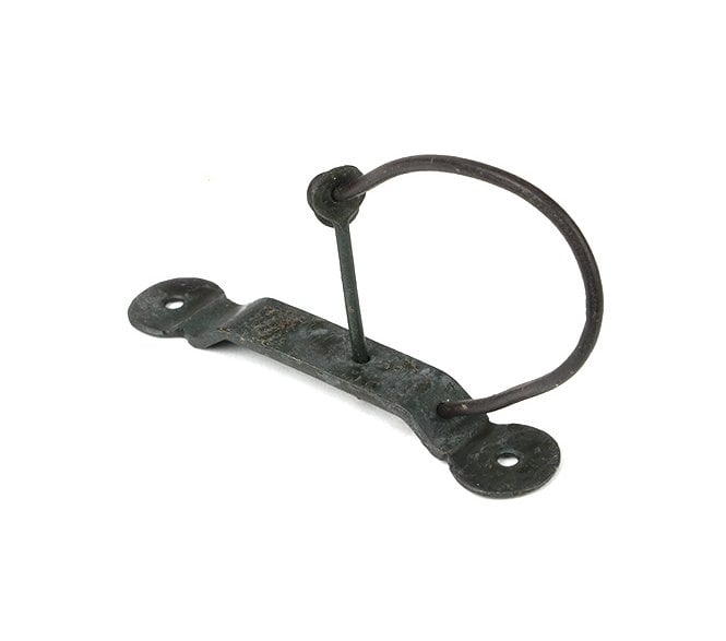 From The Anvil 33488 Locking Staple & Pin For Thumb Latches - Beeswax