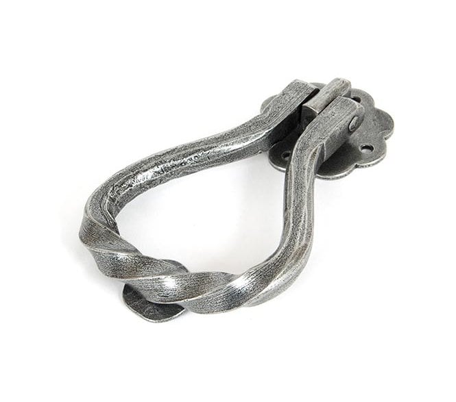 From The Anvil 33611 Pear Shaped Door Knocker - Pewter