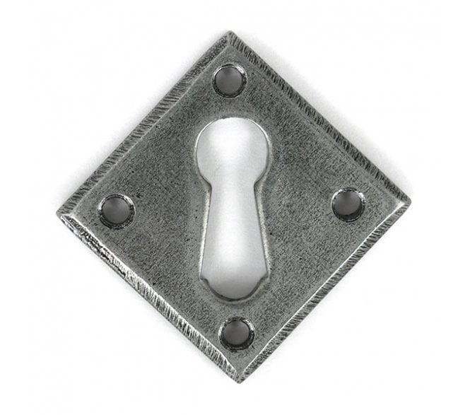 From The Anvil 33613 Diamond Escutcheon - Pewter