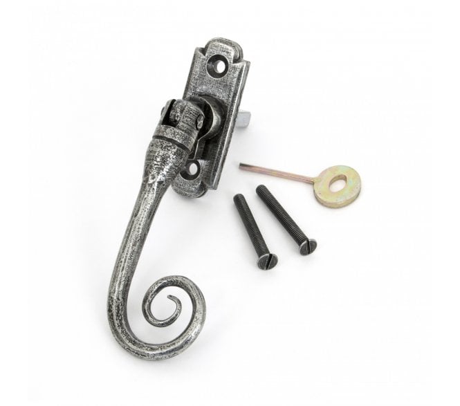 From The Anvil 33621 Monkeytail Locking Espag Fastener (Right Hand) - Pewter