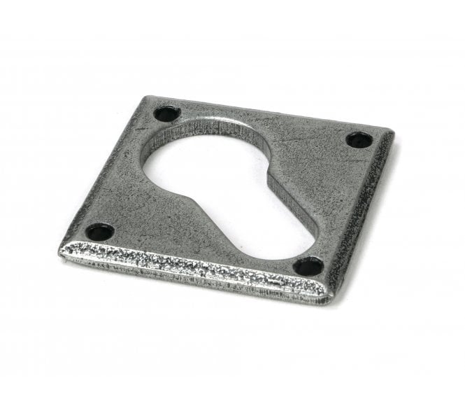 From The Anvil 33622 Diamond Euro Profile Escutcheon - Pewter