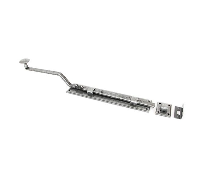 From The Anvil 33624 10 French Door Bolt - Pewter