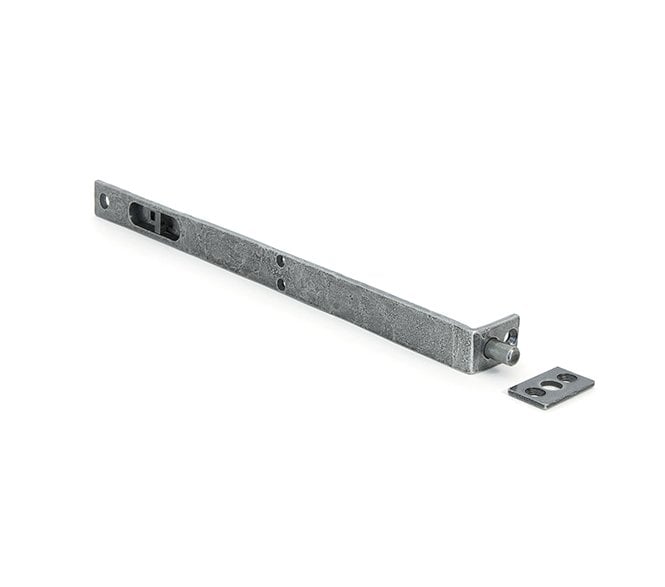 From The Anvil 33627 12 Flush/Slide Door Bolt - Pewter