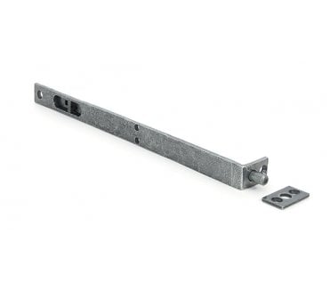 From The Anvil 33627 12 Flush/Slide Door Bolt - Pewter