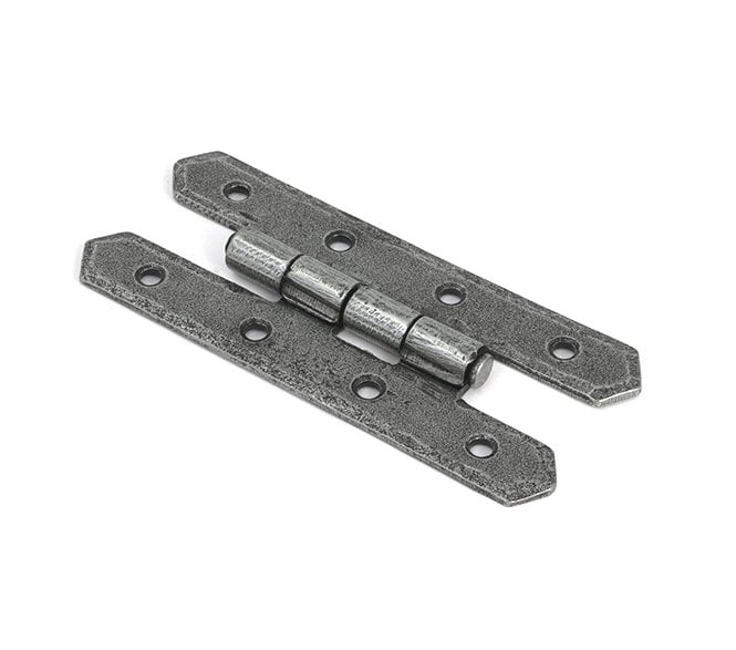From The Anvil 33628 102mm H Hinges (Pair) - Pewter