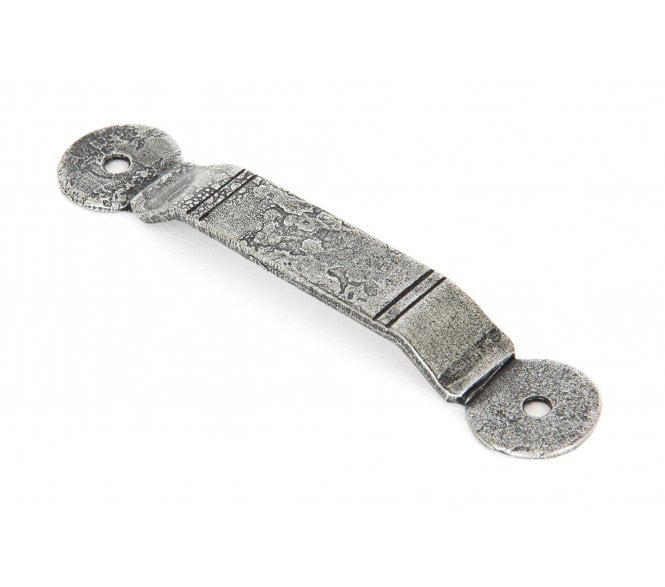From The Anvil 33639 Penny End Screw on Staple & Pin For Thumb Latches - Pewter