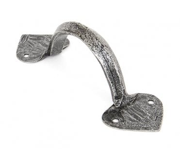 From The Anvil 33641 6 Gothic D Handle - Pewter