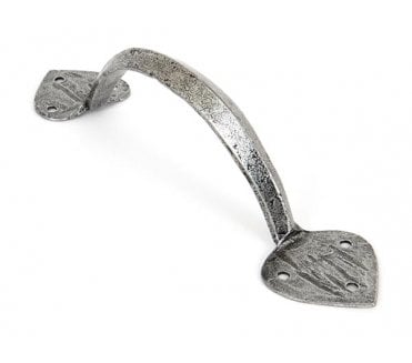From The Anvil 33642 8 Gothic D Handle - Pewter