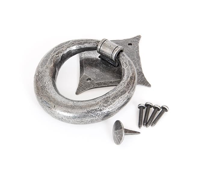 From The Anvil 33658 Ring Door Knocker - Pewter