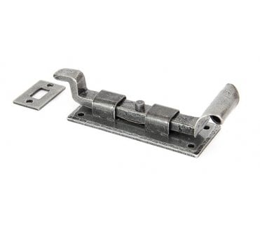 From The Anvil 33659 4 Fishtail Cranked Bolt - Pewter