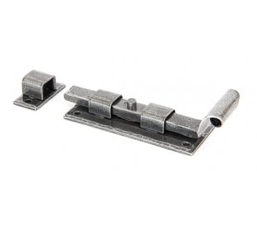 From The Anvil 33660 4 Fishtail Straight Bolt - Pewter