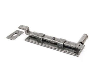 From The Anvil 33662 6 Fishtail Cranked Bolt - Pewter