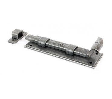 From The Anvil 33663 6 Fishtail Straight Bolt - Pewter