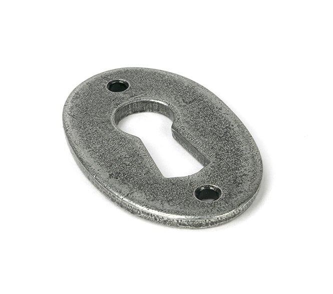 From The Anvil 33665 Blacksmith Oval Escutcheon - Pewter