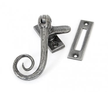 From The Anvil 33676 Monkeytail Window Fastener - Pewter