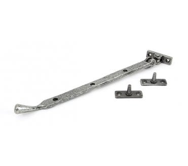 From The Anvil 33679 12 Handmade Peardrop Stay - Pewter