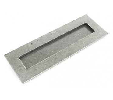 From The Anvil 33680 Blacksmith Letter Plate 325x112mm - Pewter