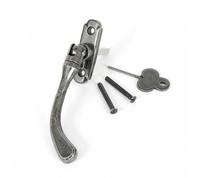 From The Anvil 33683 Peardrop Locking Espag Fastener (Right Hand) - Pewter