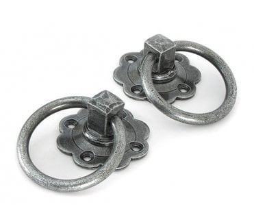 From The Anvil 33689 Ring Turn Handle Set - Pewter
