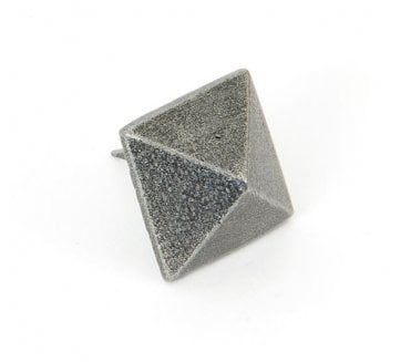 From The Anvil 33696 Pyramid Door Stud 25mm  - Pewter