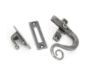 From The Anvil 33726 Monkeytail Locking Window Fastener (Right Hand) - Pewter