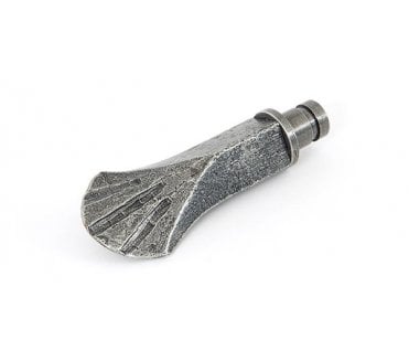 From The Anvil 33735 Shell Curtain End Finials (Pair) - Pewter