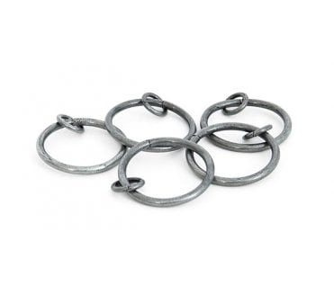 From The Anvil 33737 Curtain Ring (Single) - Pewter