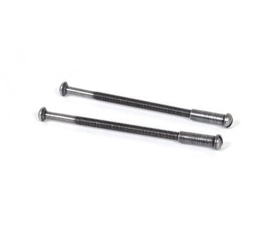 From The Anvil 33767 Pewter 5mm Male & Female Screws (Pack 2)
