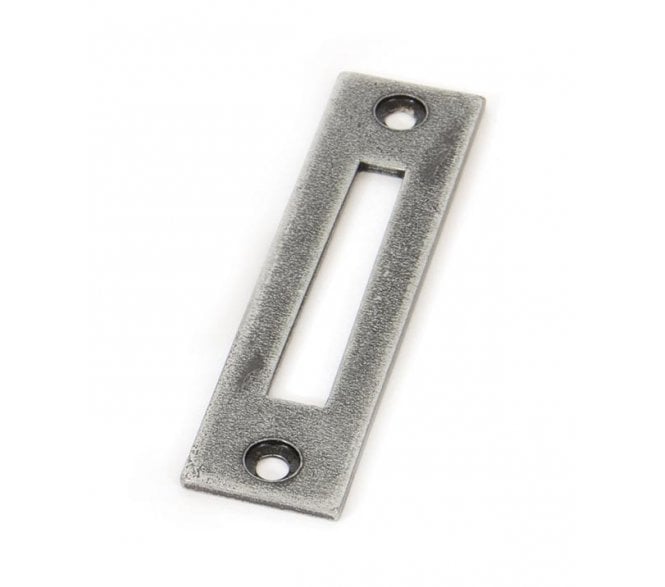 From The Anvil 33773 Mortice Plate - Pewter