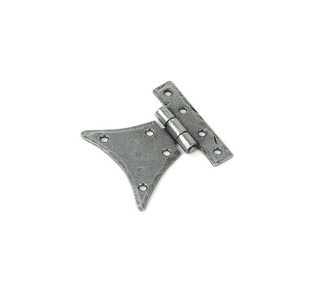 From The Anvil 33782 65mm Half Butterfly Hinges (Pair) - Pewter