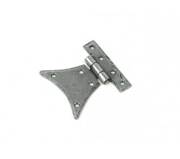 From The Anvil 33782 65mm Half Butterfly Hinges (Pair) - Pewter