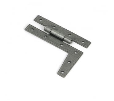 From The Anvil 33784 75mm HL Hinges (Pair) - Pewter