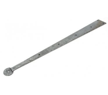 From The Anvil 33787 24 Penny End Hinges Front (Pair) - Pewter