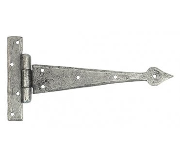 From The Anvil 33790 225mm Arrow Head T Hinges (Pair) - Pewter