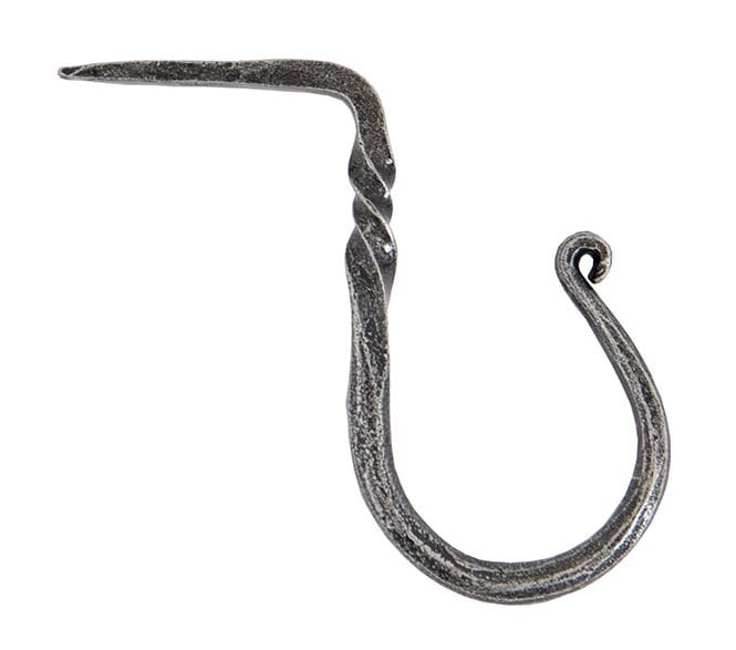 From The Anvil 33801 2 Cup Hook  - Pewter