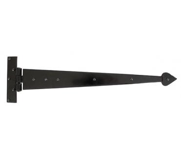 From The Anvil 33808 22 Arrow Head T Hinges (Pair) - Black