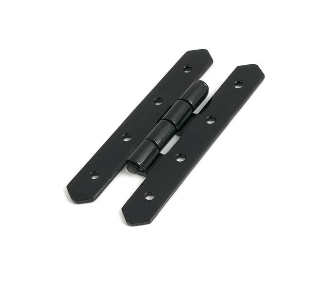 From The Anvil 33810 102mm H Hinges (Pair) - Black
