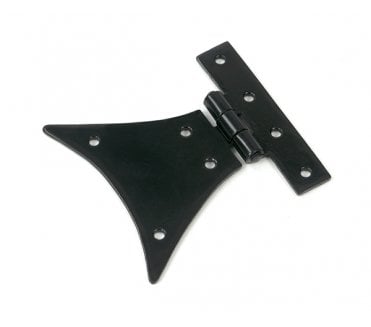 From The Anvil 33811 75x75mm Half Butterfly Hinges (Pair) - Black